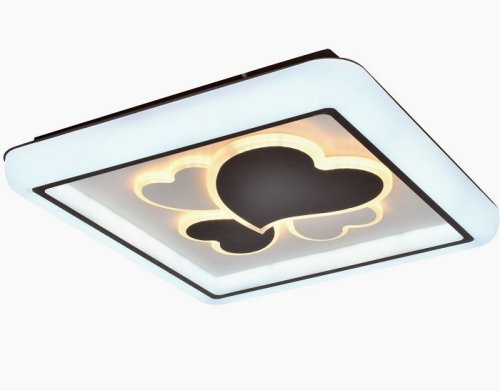 Светильник светодиодный (Люстра) Мелодия Света Сердца 220В 120Вт Белый картинка 